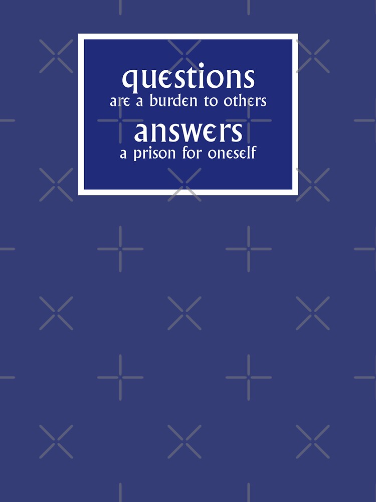 Questions Answers T Shirt For Sale By Chrisorton Redbubble Questions Answers T Shirts