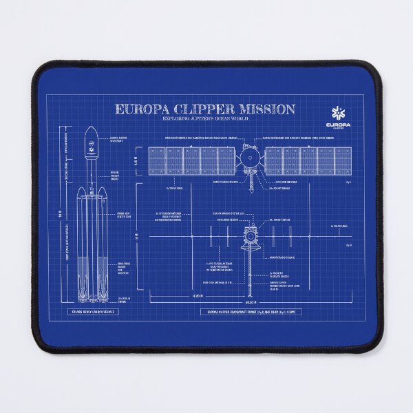 Item preview, Europa Clipper Mission (Blueprint) designed and sold by BGALAXY.