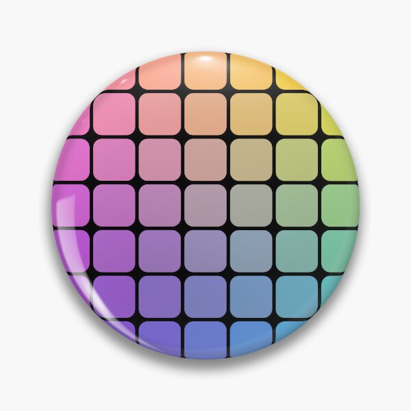 Item preview, Minimalist Color Grid Gradient Matrix Art designed and sold by drTerrens.