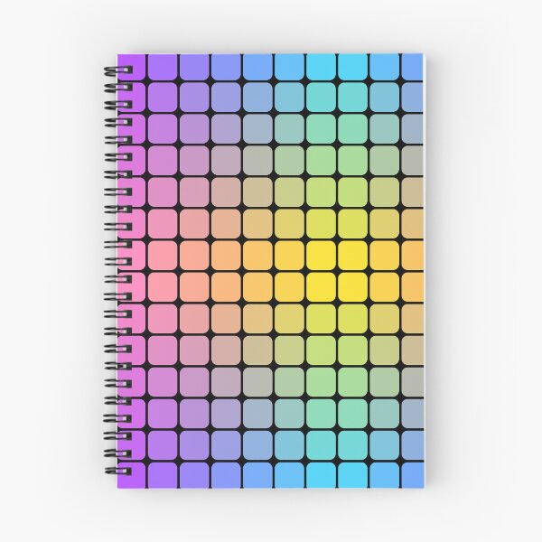 Item preview, Minimalist Color Grid Gradient Matrix Art designed and sold by drTerrens.