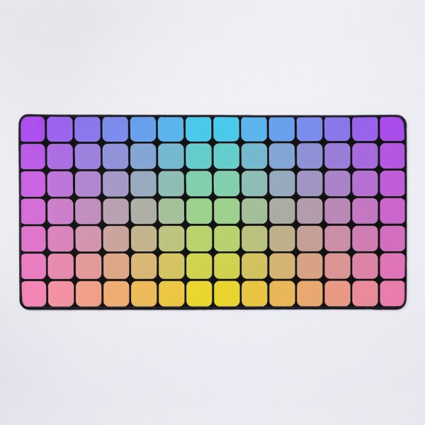 Item preview, Minimalist Color Grid Gradient Matrix Art designed and sold by drTerrens.