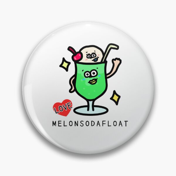 Item preview, Cute I LOVE MELONSODAFLOAT designed and sold by kanaehonkawa.