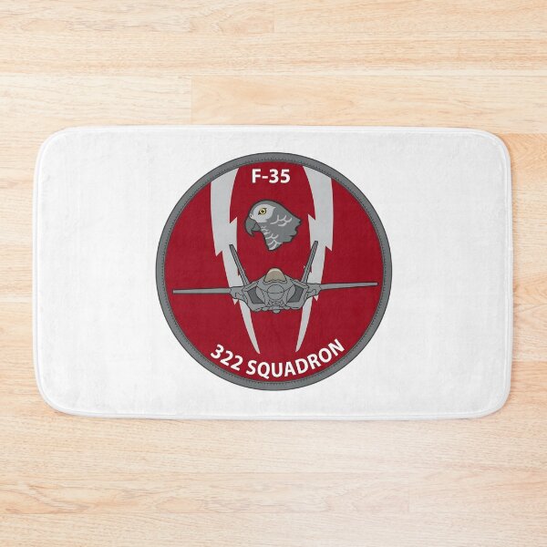 Item preview, RNLAF 322 Squadron F-35 Lightning II Lightning Bolts Patch designed and sold by CharlieDesings.