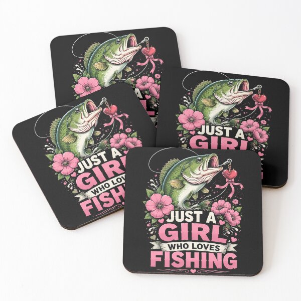 Item preview, Just A Girl Who Loves Fishing Cute Bass Fish designed and sold by OlakunleOloroz.