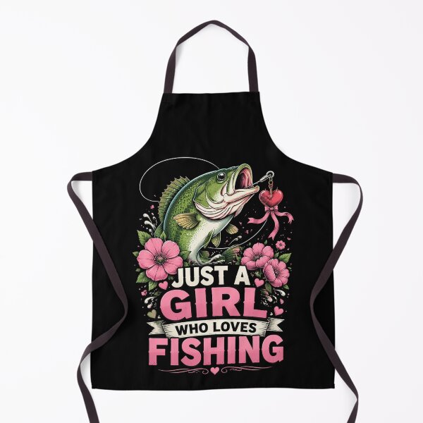 Item preview, Just A Girl Who Loves Fishing Cute Bass Fish designed and sold by OlakunleOloroz.