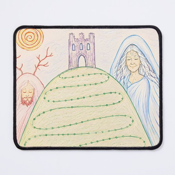 Item preview, Glastonbury Tor – The Sacred Path to Avalon designed and sold by SoniaSarkali.
