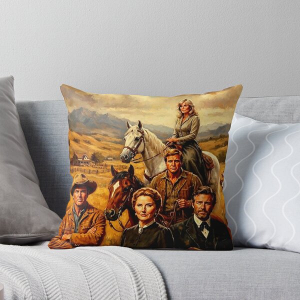 Item preview, The Big Valley Western Family Tribute Art Poster designed and sold by Art's Diner.