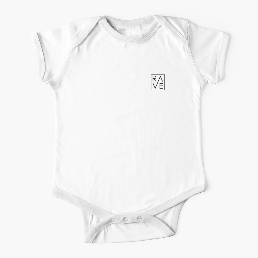 rave baby onesie