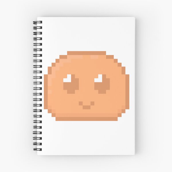Item preview, Pastel Orange Pixel Slime designed and sold by Lilac-Cat.