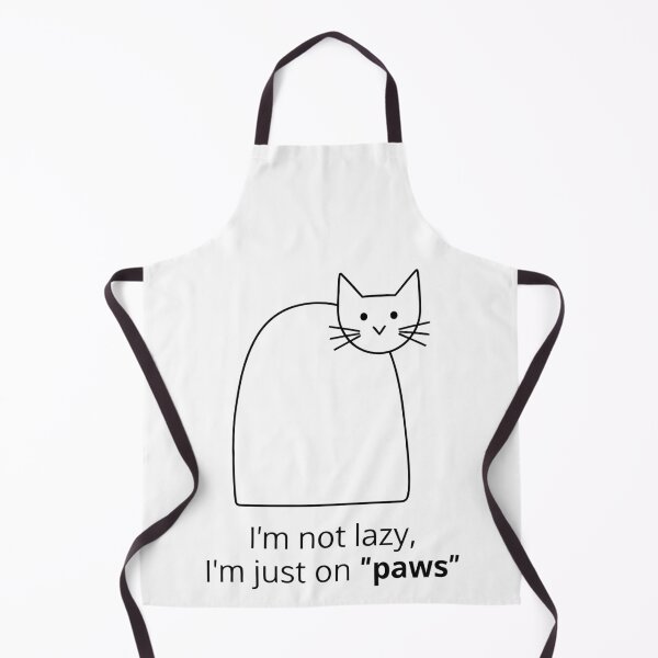 Item preview, I Am Not Lazy Just On Paws Cat Lover designed and sold by Amir Faysal.