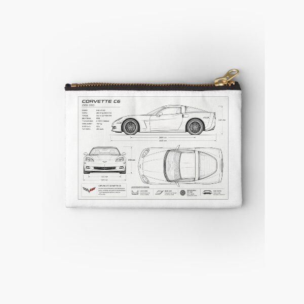 Item preview, Corvette technical design designed and sold by ewak-lab.