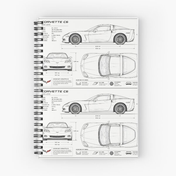 Item preview, Corvette technical design designed and sold by ewak-lab.
