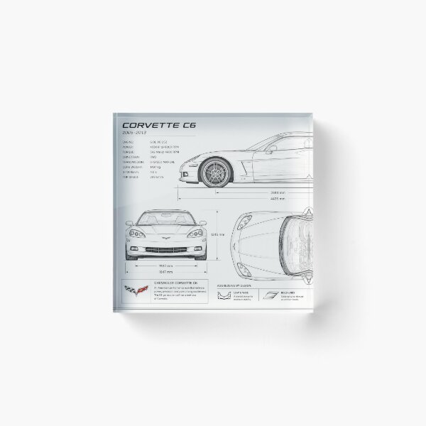 Item preview, Corvette technical design designed and sold by ewak-lab.