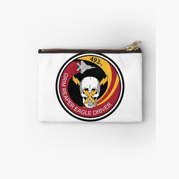 Item preview, USAF 493rd Fighter Squadron Grim Reaper Eagle Driver Patch designed and sold by CharlieDesings.