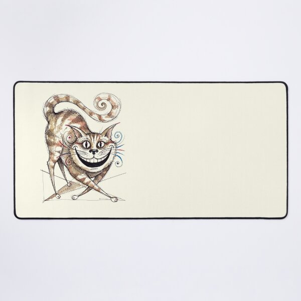 Item preview, Grinning Cheshire Cat Vintage Ink Illustration designed and sold by FreiherrPK.
