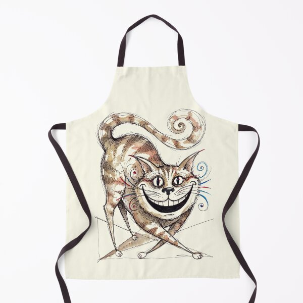 Item preview, Grinning Cheshire Cat Vintage Ink Illustration designed and sold by FreiherrPK.