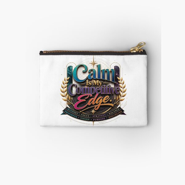 Item preview, Calm Is My Competitive Edge Typography. Luxury Motivational Mindset Quote. Premium Modern Design designed and sold by Aarvya Fashion Club ( A.F.C ).