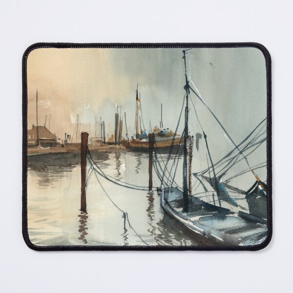 Item preview, Serene Harbor at Dusk designed and sold by CanotStop.
