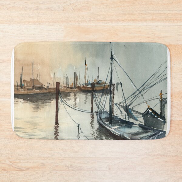 Item preview, Serene Harbor at Dusk designed and sold by CanotStop.