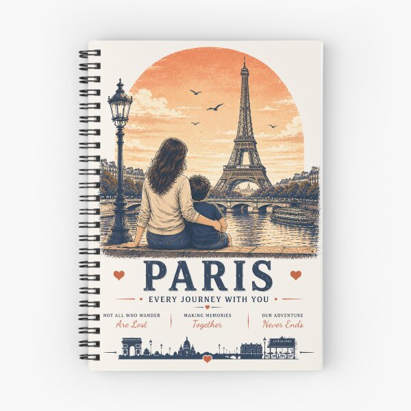 Artikelvorschau, Paris Mother Son Duo Every Journey With You entworfen und verkauft von BagFactoryUK.