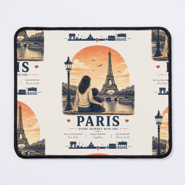 Item preview, Paris Mother Son Duo Every Journey With You designed and sold by BagFactoryUK.