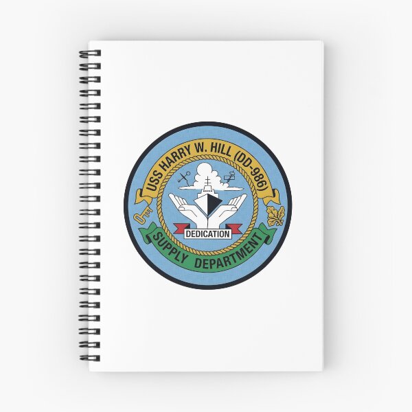Item preview, US Navy USS Harry W. Hill DD-986 Supply Department Insignia designed and sold by CharlieDesings.