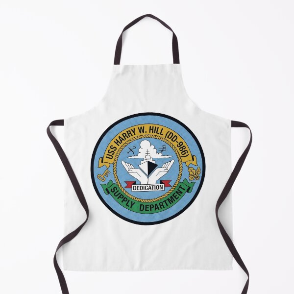 Item preview, US Navy USS Harry W. Hill DD-986 Supply Department Insignia designed and sold by CharlieDesings.