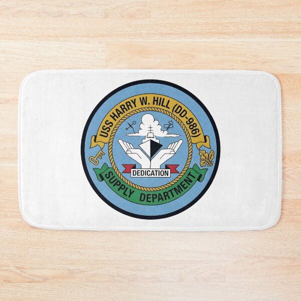 Item preview, US Navy USS Harry W. Hill DD-986 Supply Department Insignia designed and sold by CharlieDesings.