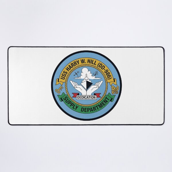 Item preview, US Navy USS Harry W. Hill DD-986 Supply Department Insignia designed and sold by CharlieDesings.