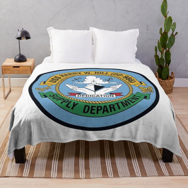 Item preview, US Navy USS Harry W. Hill DD-986 Supply Department Insignia designed and sold by CharlieDesings.