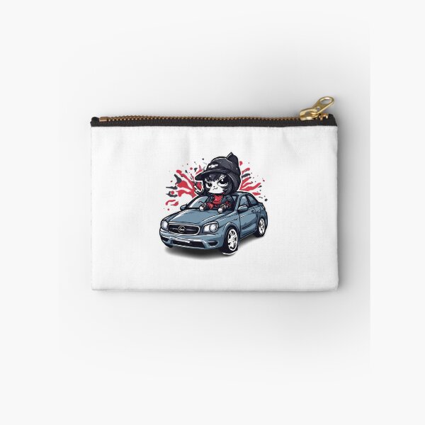 Item preview, Midnight Rider Cat – JDM Car Streetwear Cartoon Mascot Sticker designed and sold by Aesthicer.