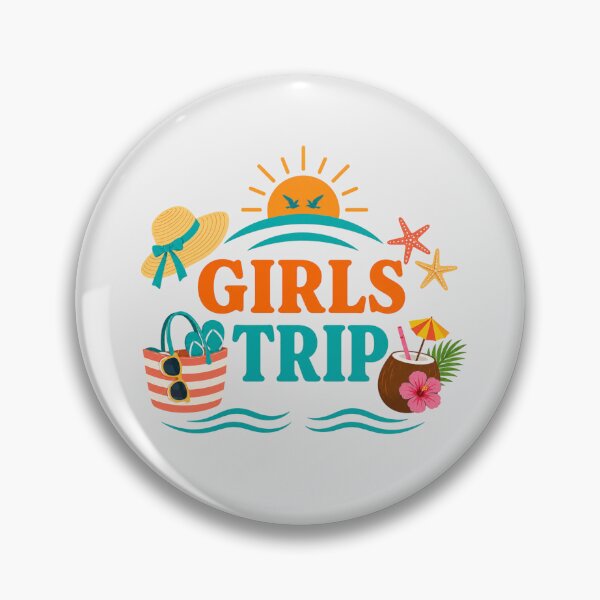 Item preview, Girls Trip Beach Vacation Tropical Summer Design designed and sold by MadeByMira.