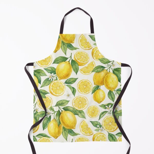 Item preview, Watercolor Lemon Pattern | Seamless Citrus Fruit Botanical Summer Print with Lemon Slices designed and sold by Shivi-designs.
