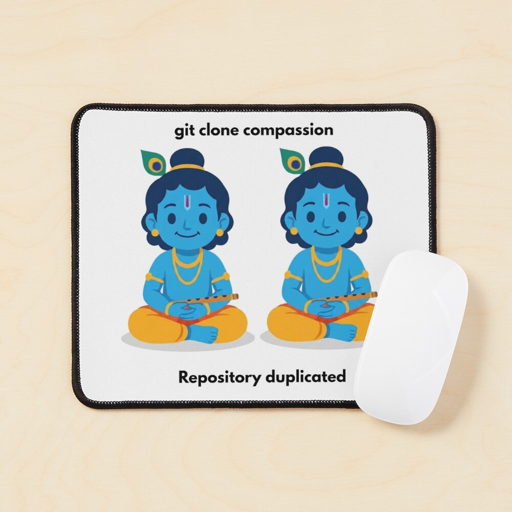 Item preview, Mouse Pad designed and sold by BhaktiByte.