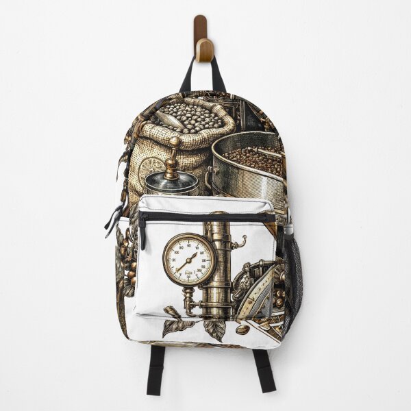 Item preview, T-Shirt - Sticker - Steam & Beans: Vintage Coffee Craft designed and sold by ForeverPrintsOK.