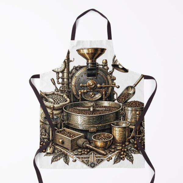 Item preview, T-Shirt - Sticker - Steam & Beans: Vintage Coffee Craft designed and sold by ForeverPrintsOK.