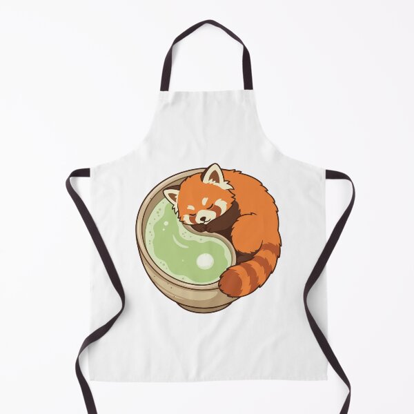 Item preview, Zen Red Panda Japanese Matcha Tea Bowl designed and sold by Arc2020.