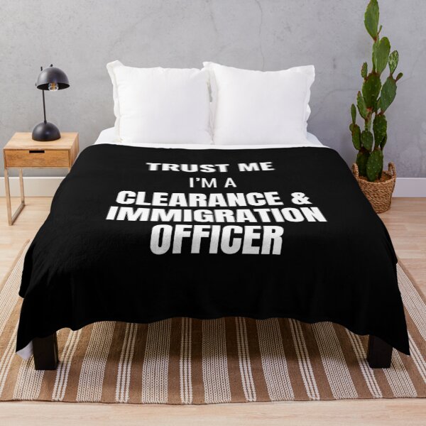 Item preview, Trust Me I'm a Clearance & Immigration Officer (White) designed and sold by ShipCrewNation.