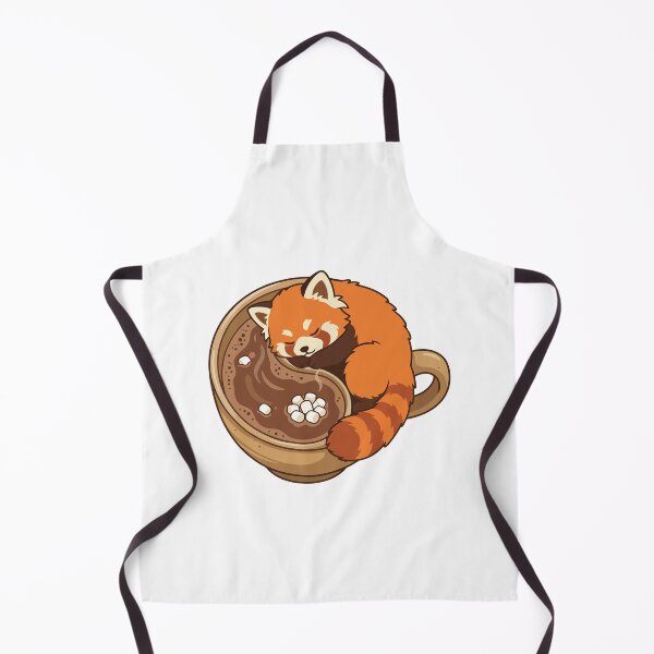 Item preview, Sweet Red Panda Hot Chocolate Marshmallow Mug designed and sold by Arc2020.