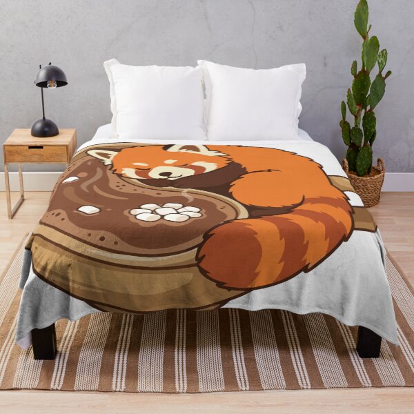 Item preview, Sweet Red Panda Hot Chocolate Marshmallow Mug designed and sold by Arc2020.