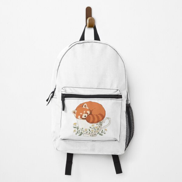 Item preview, Botanical Red Panda Chamomile Floral Teacup designed and sold by Arc2020.