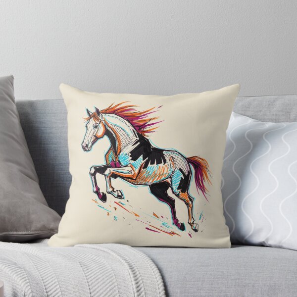 Artikelvorschau, Neon Kinetic Equine: Eine Studie über Geschwindigkeit und Chaos entworfen und verkauft von FreiherrPK.