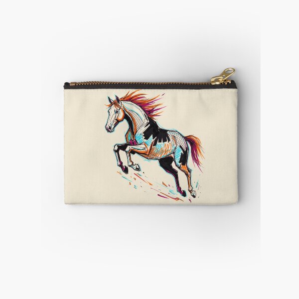 Item preview, Neon Kinetic Equine: A Study in Velocity and Chaos designed and sold by FreiherrPK.