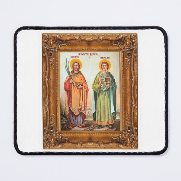Item preview, Holy healers Cosmas and Damian designed and sold by dusanvukovic.