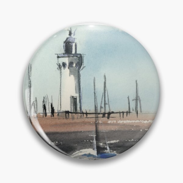 Item preview, Serene Harbor Scene with Boats designed and sold by CanotStop.