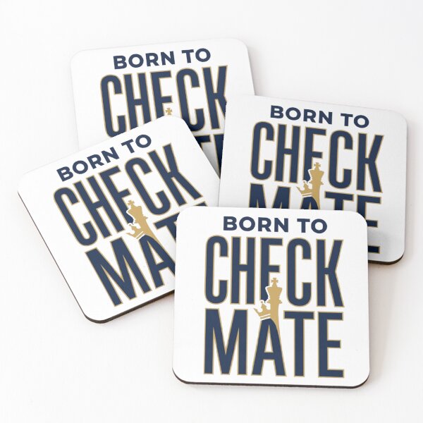 Item preview, Born to Checkmate Chess Design – Funny Chess Player T-Shirt | Checkmate Chess Lover Gift designed and sold by KnightVibe.