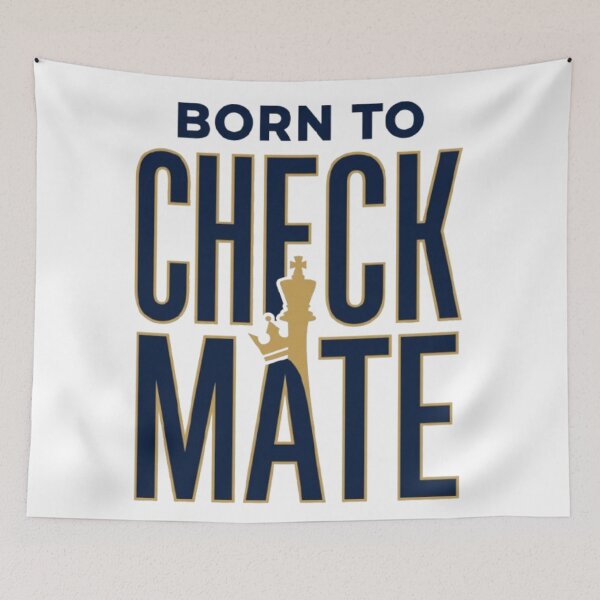 Item preview, Born to Checkmate Chess Design – Funny Chess Player T-Shirt | Checkmate Chess Lover Gift designed and sold by KnightVibe.