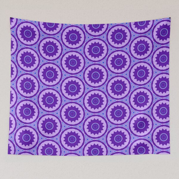 Item preview, Purple Geometric Mandala Pattern designed and sold by SweetLilith.