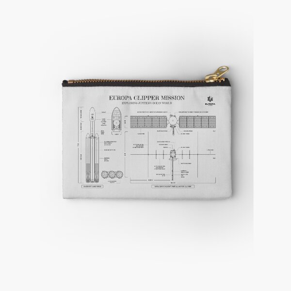 Item preview, Europa Clipper Mission (White Stencil - No Background) designed and sold by BGALAXY.