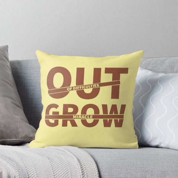 Item preview, Out of difficulties, grow miracle designed and sold by MHS DESIGNS.